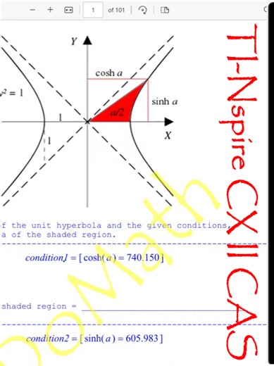 DoMath-Algebra Hyperbolic functions and Unit hyperbola 01 Classroom : https://classroom.google.com/c/NzUzMDAzMDkwNjUy?cjc=kfhczaki Index : https://docs.google.com/document/d/1XpPxFh8TUOr7o75LsDAaV40rmHPISiHhSC_e3M8Qw30/edit?usp=sharing Questions : https://drive.google.com/file/d/1yI_ExLnLQUz6pu3VCheFhLHUKozYznmo/view?usp=sharing Answers : https://drive.google.com/file/d/1o5tMHPYktI6bT0eY82xAOiyaBaqnKfPx/view?usp=sharing 100