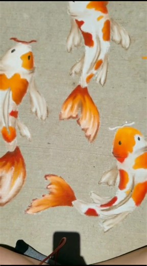 Chalk Drawing Tutorial: How to Draw Koi Fish in the Park