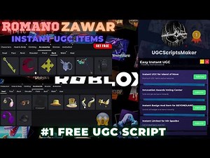 Free UGC/Items Script Showcase - ROBLOX EXPLOITING