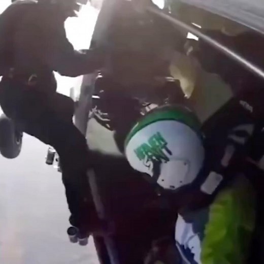 Man Skydives Without a Parachute INTO A NET!