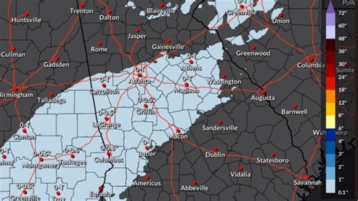 Wintry weather is likely in GA, weather experts say