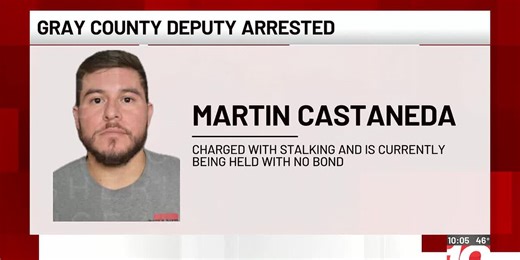 Gray County Deputy arrested, facing stalking charge