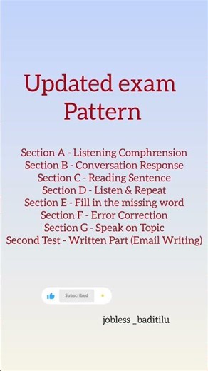 Accenture updated communication exam pattern