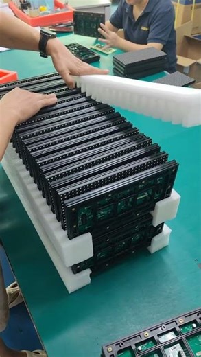 How We Pack LED Modules Safely & Efficiently | Inside the Linsn LED Workshop #linsnled #factory