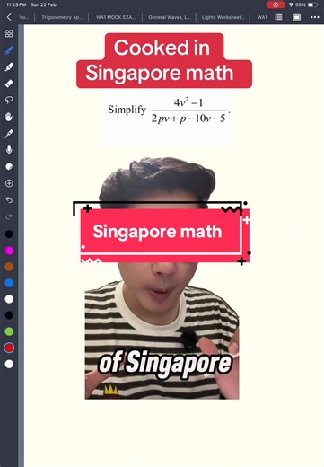 We have time for the olevel Singapore math. Start today! Start the countdown 😎 #maths #math #olevel #tiktoksg🇸🇬 #sgtiktok