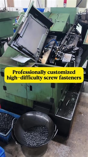 We are a factory specializing in the custom production of high-quality precision screws.#Customscrew #fastener #screwsupplier #fastenerfactory #drywallscrews #coppernut #Screwmanufacturing #fastenerscrew #nutfactory