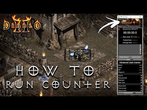 How to Install a Run Counter in Diablo 2 (2020) - A must have add on for Magic Finding!!