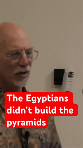 The Egyptians didnt build the Pyramids. History has been altered to fit an agenda, Why??? check out the full video in the comments section to learn more about what really happened with history. | Terry L Carter