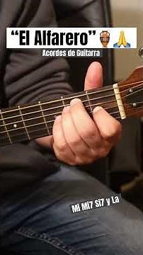 demostración de El Alfarero en guitarra con acordes y cantando #musicos #musica #alabanza #cantos