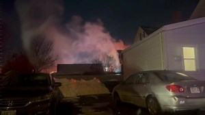 Crews respond to a house fire on Warren Avenue in East Providence. NBC 10's Molly Levine will have more on this tonight at 11 on NBC 10 WJAR. https://go.turnto10.com/3AOUMyb | NBC 10 WJAR