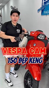 Vespa cam 150cc đẹp keng. | Phương VESPA Biên Hoà