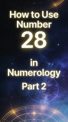 How to Use Number 28 in Numerology - Part 2 In this video we explore how to tap into the powerful 28 energy in numerology and use it to boost your finances, business, and material success, even if you were not born on the 28th of the month. The number 28 carries a strong vibration of leadership, wealth, and expansion, and when you consciously invite it into your life, it can gradually shift your money flow and opportunities. If you are not born on the 28th, there are several ways to bring this e