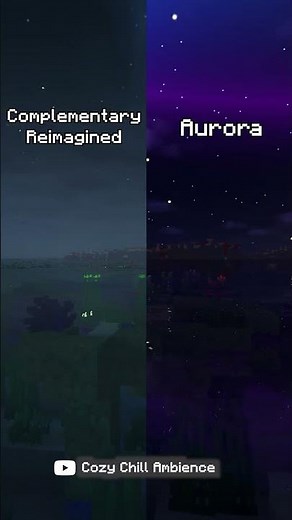 ✅Realistic vs Fantasy, Which One Better? #shaders #minecraft #minecraftmusic