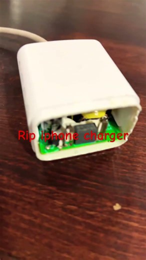 Rest in peace my charger it got hit by a bazooka #chargers
