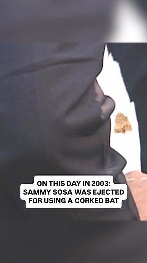 22 years ago today, Sammy Sosa was ejected for using a corked bat | MLB on FOX