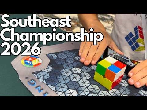 5th Place in Pyraminx! | SouthEast Championships Comp Vlog
