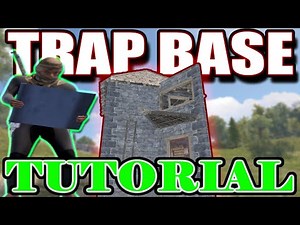 How To BUILD The Easiest TRAP BASE In Rust Console