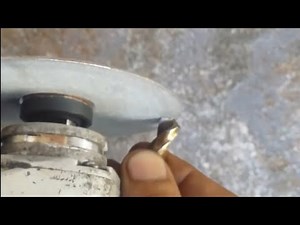 How to sharpen a drill bit with an angle grinder