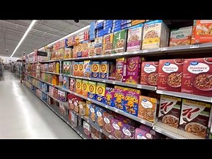 Walmart Cereal Aisle !