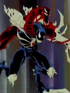 Venom and Carnage combined :}// Spider-Man unlimited ￼