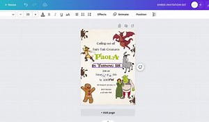 Get Ready to Feast Like Ogre-lords With Our Shrek Birthday Party Food Menu Template - Editable, Instant Download - Etsy