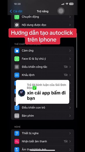Cách Cài Đặt Auto Click Trên iPhone để Chơi Blum