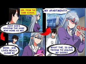 [Manga Dub] The Most Popular Girl At My College Tried To Unlock The Door To My Apartment.[RomCom]
