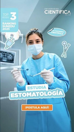 Tu futuro en Estomatología empieza hoy​