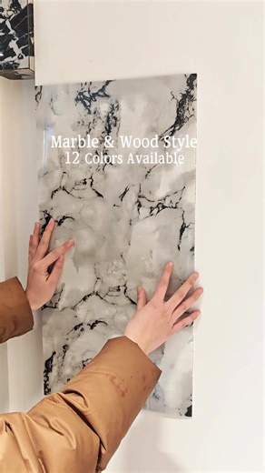 Upgrade Your Walls with Self-Adhesive Marble Tiles