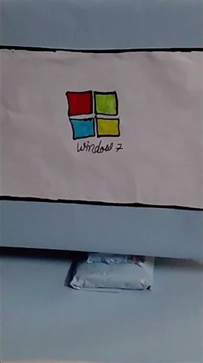 How to make Computer with thermocol|School project||Computer model for school||