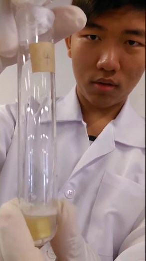 Experiment of H2O2 with catalyst (potato)