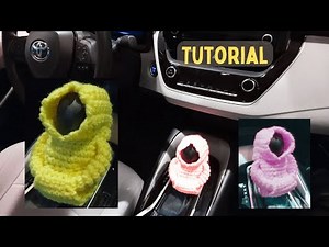 🚗 Get Ready for the CUTEST Crochet car accessory EVER. Easy crochet tutorial.
