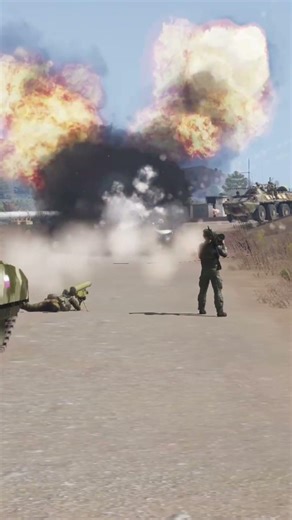 Ambush on NATO troops on the border #military #army #arma3