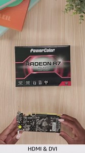 PowerColor AMD Radeon R7 240 2GB 64-bit GDDR5 Graphics Card