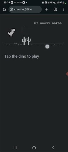 CHROME DINO GAMEPLAY