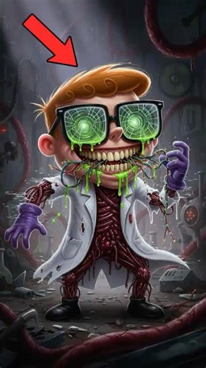 Dexter's Lab GONE WRONG 😱 #DexterLaboratory #Shorts