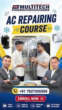 AC Mechanical Course | Multitech Institute | Free Demo Class #Shorts