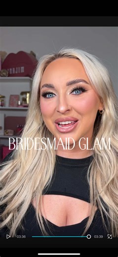 Stunning Bridesmaid Makeup Tutorial