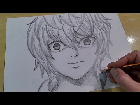 COMO DESENHAR O NEAR DE DEATH NOTE