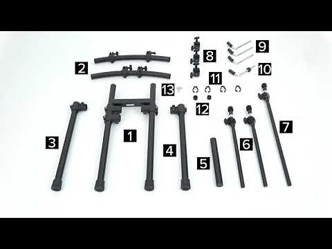 “Unboxing and Assembling the Stand” Roland TD-07KV #01