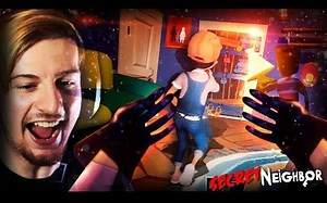 秘密邻居实机演示（hello neighbor多人游戏）