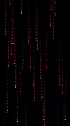 Matrix Red/White Christmas Live Wallpaper 4K