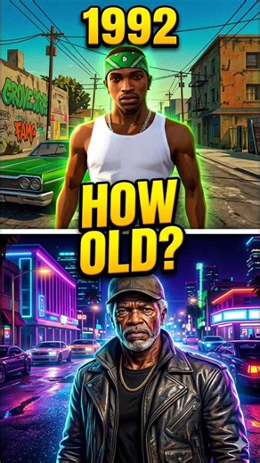 GTA CHARACTERS AGE IN 2026: YOU WON'T BELIEVE HOW OLD THEY ARE! 😱 #shortvideo #shortsfeed #shorts