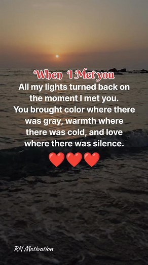 6.4K views · 102 reactions | When I Met you All my lights turned...