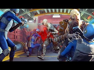 Ghouls invade Vault 81! - Fallout 4 Cinematic NPC War