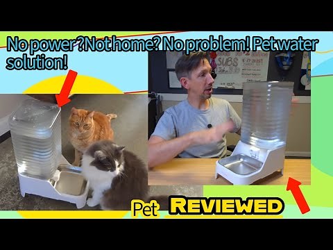 Automatic Dog Water Bowl Dispenser unboxing and review | 8L Gravity waterer with Bowl & Filter