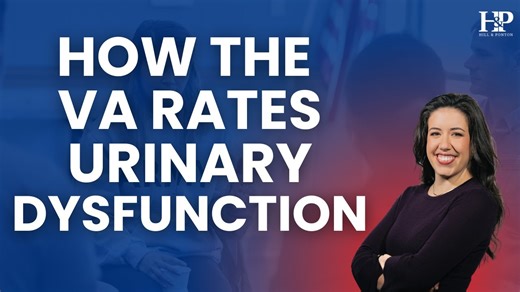 Urinary problems are common after prostate cancer treatment and can also stem from conditions like lumbar spine issues or Parkinson’s. No matter the cause, VA rates urinary dysfunction using the same rules—and knowing them can make a big difference in your rating. Here’s the breakdown: 🔹 VA looks at two areas (you’re rated on the worse one): • Urinary frequency (how often you need to go) • Urinary incontinence/leakage (accidents or needing absorbent materials) 🔹 Urinary frequency ratings: • 10