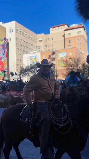 Let’s Rodeo, San Antonio! 🤠🐮 Longhorns took over downtown as the Western Heritage Parade & Cattle Drive kicked off rodeo season today! #SATX #RodeoSzn | City of San Antonio - Municipal Government
