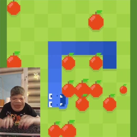 Completed the Snake Game in 1 second #googlesnake #snakegame