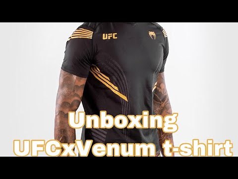 Unboxing UFC VENUM Champions shirt | Anas Rehman